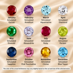 Personalized Grandma Birthstone Ring
